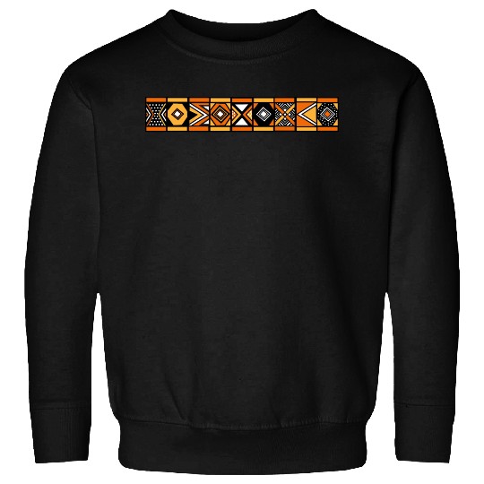 African stripe pattern Sweatshirts