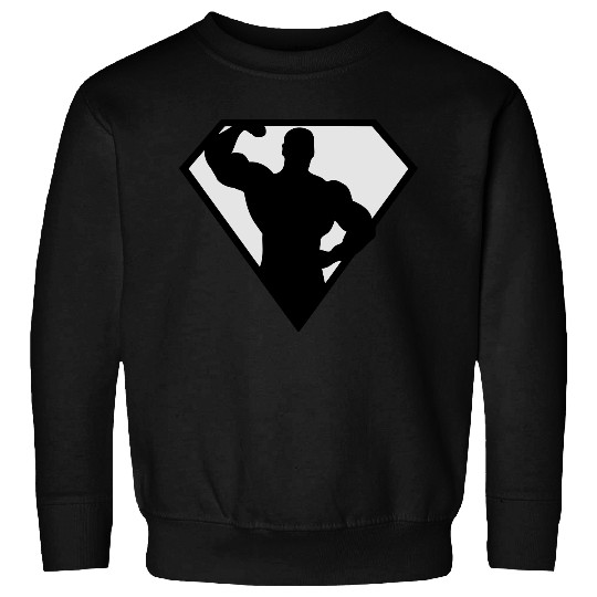 Super Muscle Man Body Builder Sweatshirts