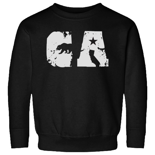 California Bear State Abbreviation Sweatshirts