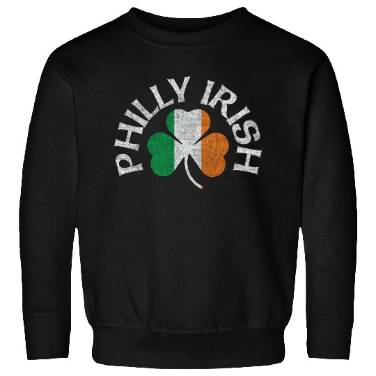 Philly Irish Shamrock Flag Apparel Sweatshirts