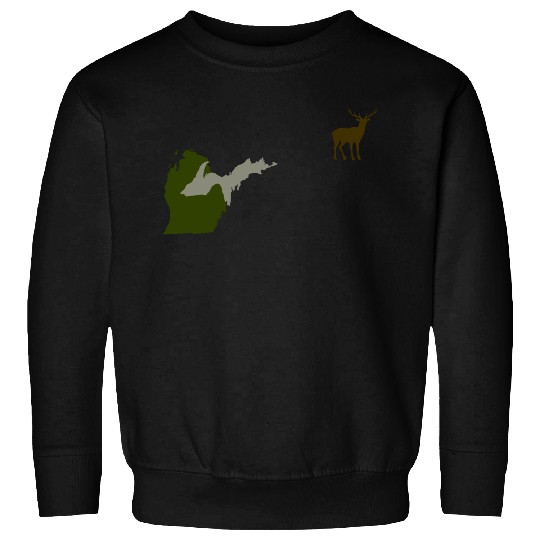 Funny Michigan Yooper Hunting Parody Deer Sweatshirts