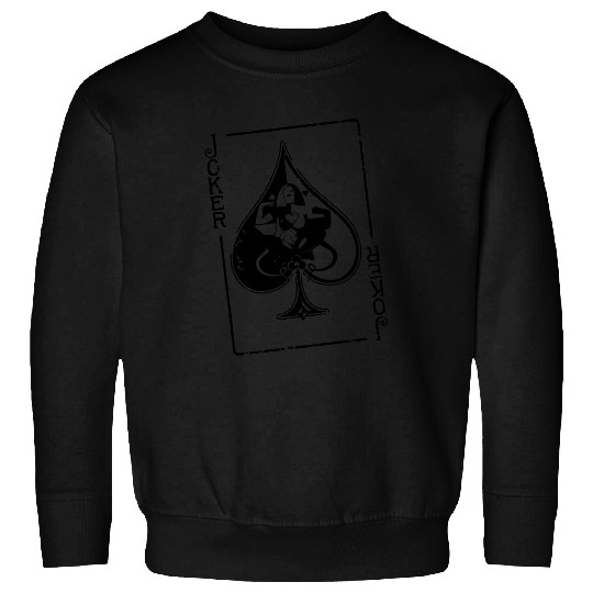 joker spade playing card Sweatshirts