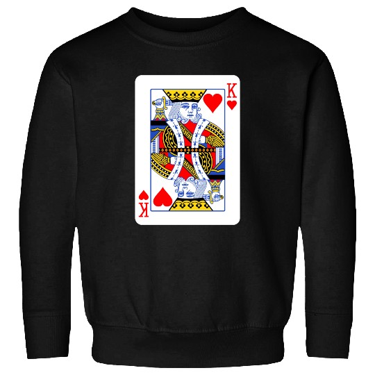 King Of Hearts Couple Sweatshirts