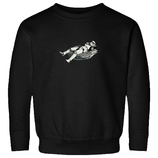 Star Wars stormtrooper relaxing Sweatshirts