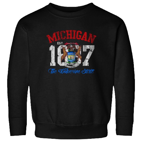 Michigan Wolverine State Sweatshirts