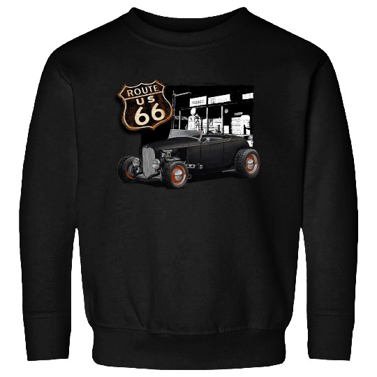 Route 66 1932 Ford Roadster Sweatshirts