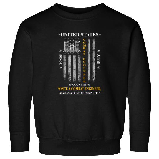 combat engineer, us army combat engineer, army com Sweatshirts