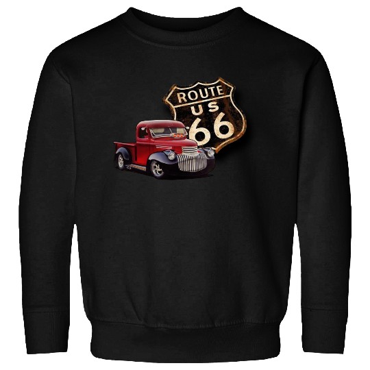 Route 66 Street Rod Sweatshirts