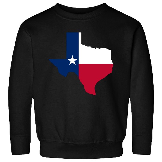 Texas State Flag Map Sweatshirts