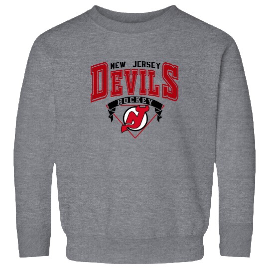 New Jersey Devils Vintage 90s Sweatshirt, Hockey Sweatshirt