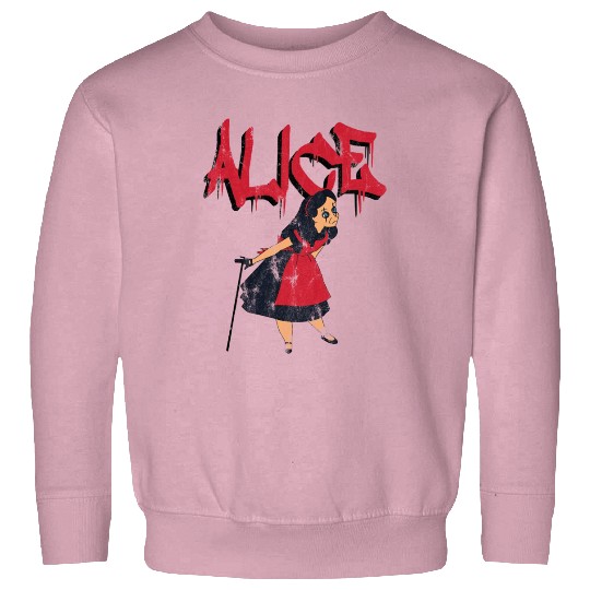 Alice In Wonderland Vs Alice Cooper - Alice Cooper - Sweatshirts