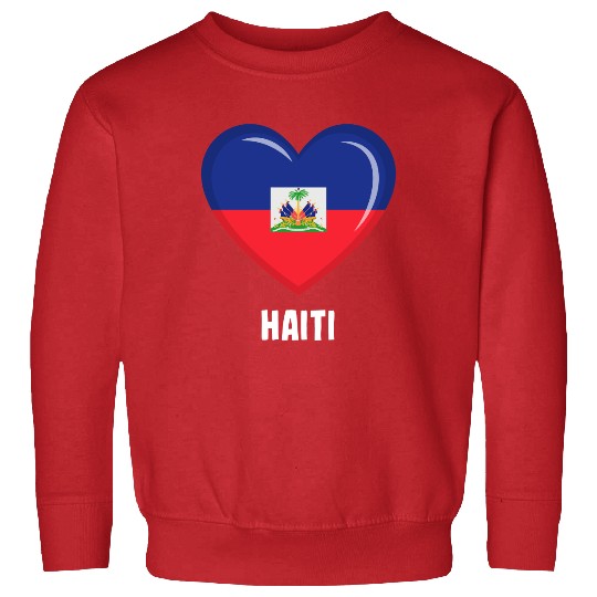 Haiti Flag Sweatshirt