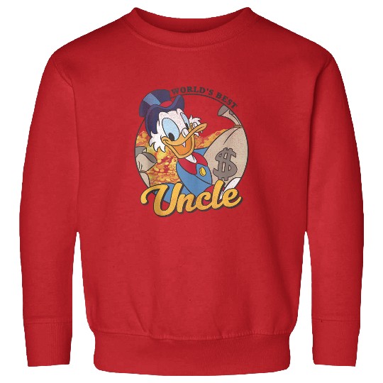 Disneys Ducktales Scrooge Mcduck World's Best Uncle Sweatshirts