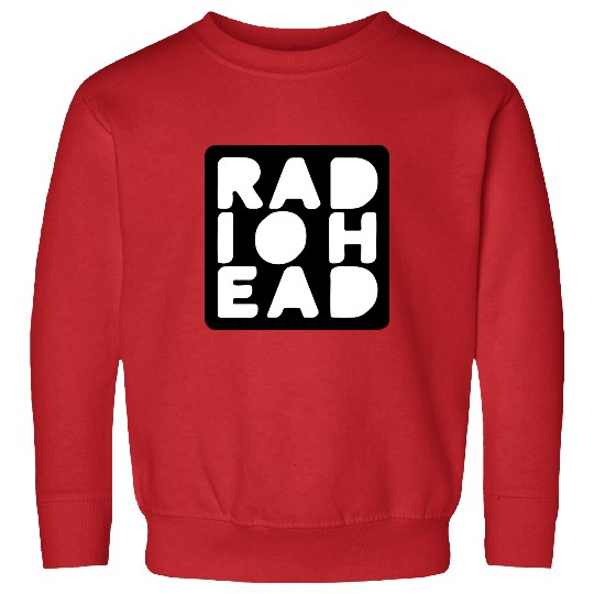 Radiohead Solid Black Sweatshirts