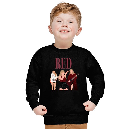 taylorswift red eras tour art Sweatshirts