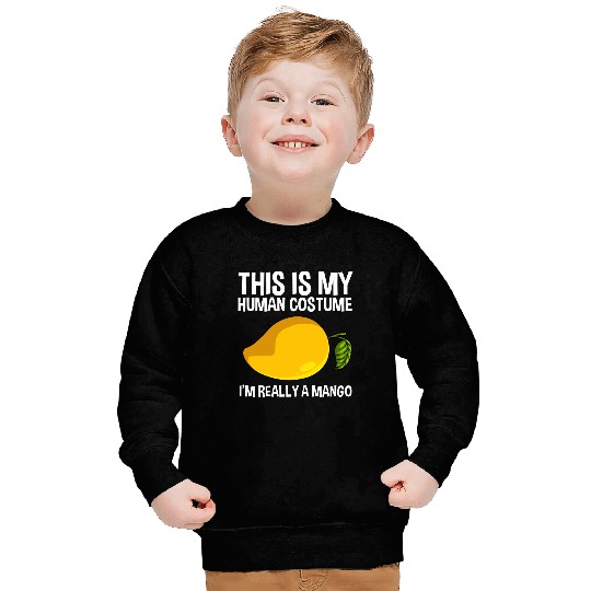 This Is My Human Costume Mango Fruit Sweatshirt