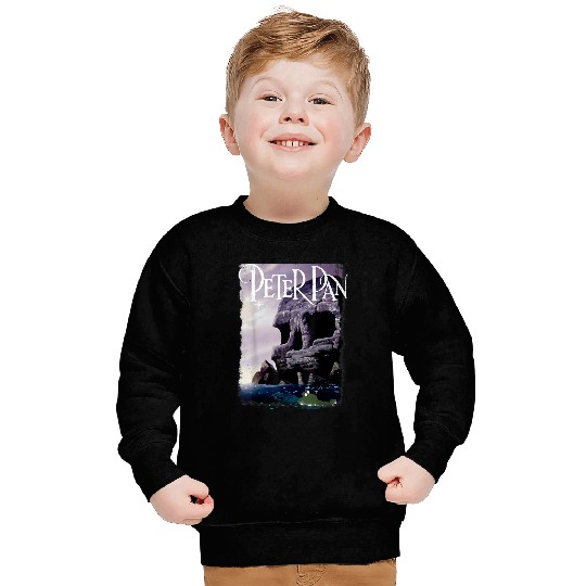 Disneys Peter Pan Tick Tock Croc Skull Rock Shoreline Sweatshirts