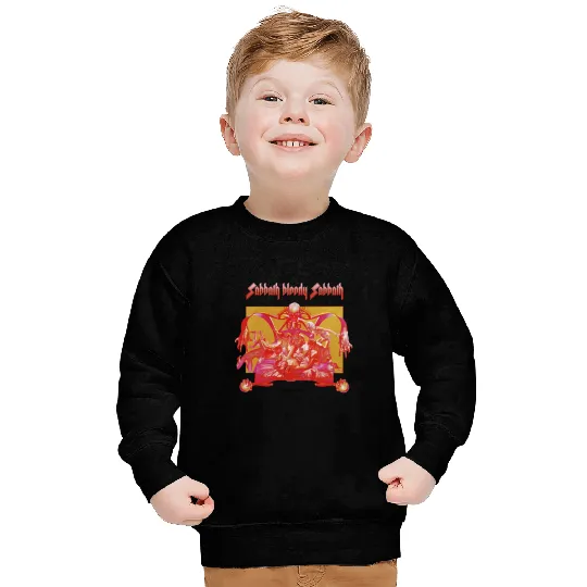 Black Sabbath Official Sabbath Bloody Sabbath Bright Sweatshirt