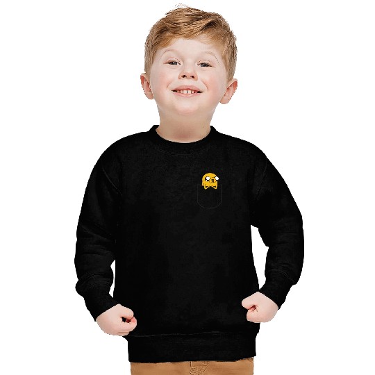 Adventure Time Pocket Jake Sweatshirts