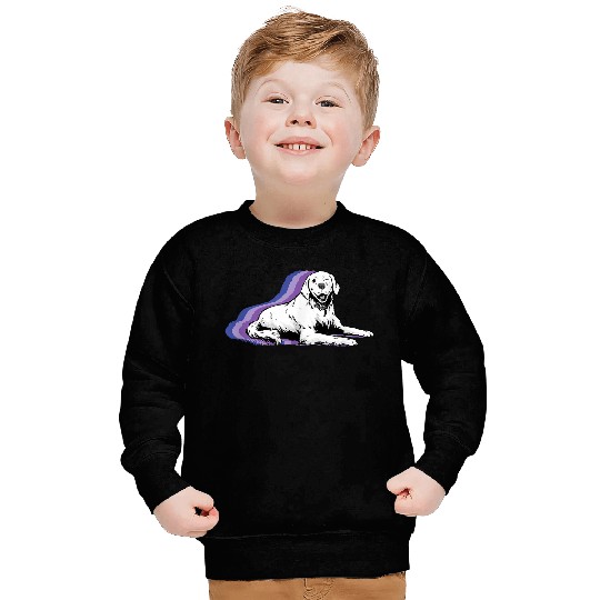 Marvels Hawkeye Disneyss Plus Lucky Afterimage Sweatshirts