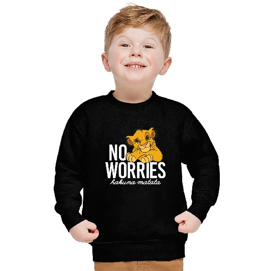 Disney Lion King No Worries Simba Sweatshirts