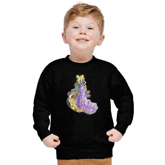 Disney Rapunzel Watercolor Sweatshirts