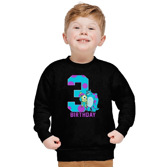 Disney Pixars Monsters Inc. Mike and Sully 3rd Birthday Sweatshirts