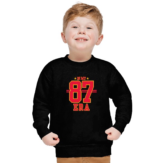 87 Era  Taylorr Swift And Travis Kelce Sweatshirts