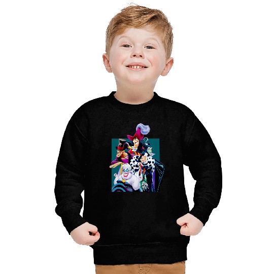 Disney Villains Character Group Sweatshirts