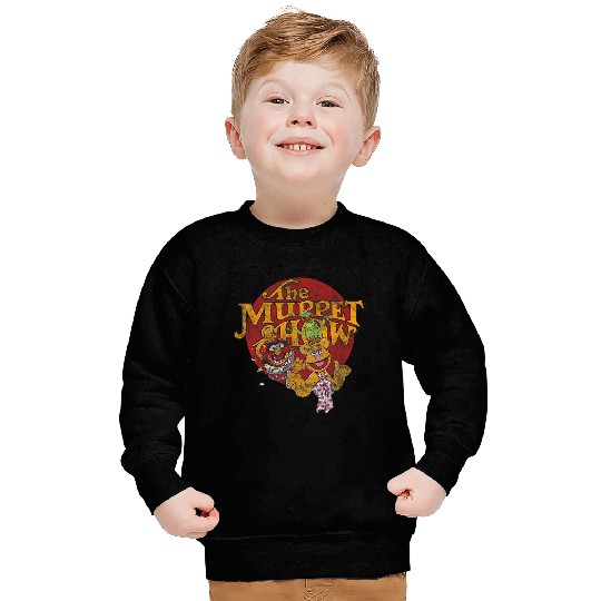 Disney The Muppets The Muppet Show Logo Distressed Sweatshirts