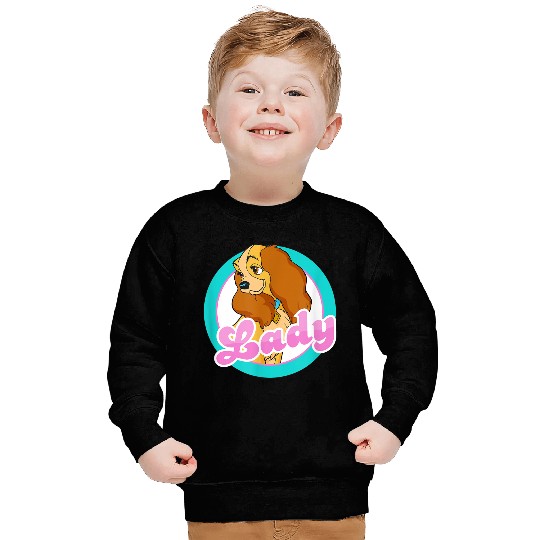 Disneyss Lady Faces Lady And The Tramp Sweatshirts