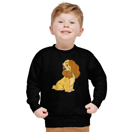 Disneyss Lady And The Tramp Lady Simple Portrait Sweatshirts