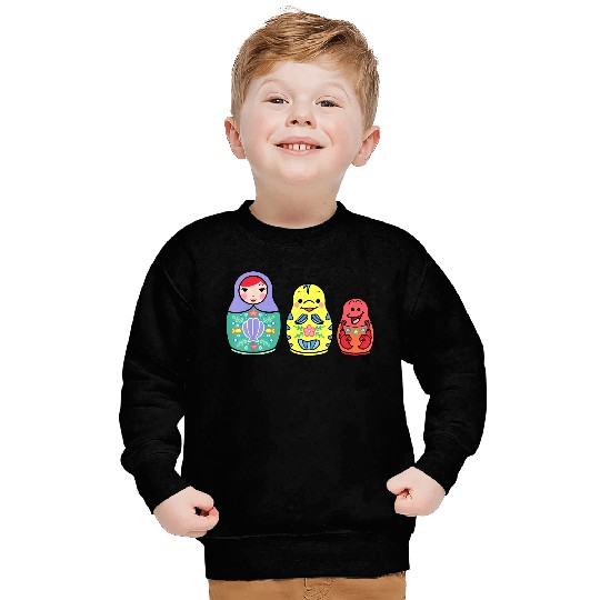 Disneyss The Little Mermaid Nesting Dolls Sweatshirts