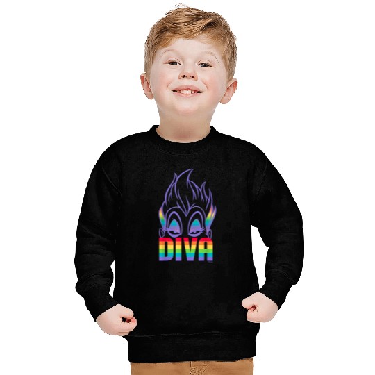 Disneyss Villains Ursula Diva Pride Sweatshirts