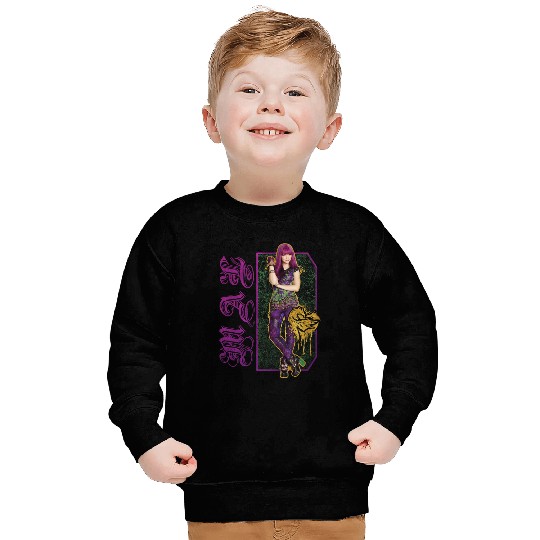 Disney Descendants 2 Mal Paint Drip Poster Sweatshirts