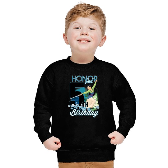 Disney Mulan Portrait Honor Your 5th Birthday Sweatshirts