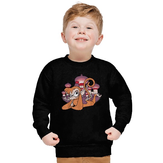 Disneyss Aladdin Grumpy Abu Sultan's Palace Vintages Portrait Sweatshirts