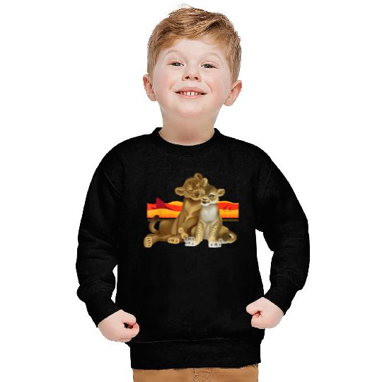 Disneyss The Lion King Young Simba Nala Live Action Sweatshirts