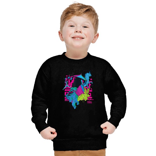 Disneyss Raya And The Last Dragon Character Collage Sweatshirts