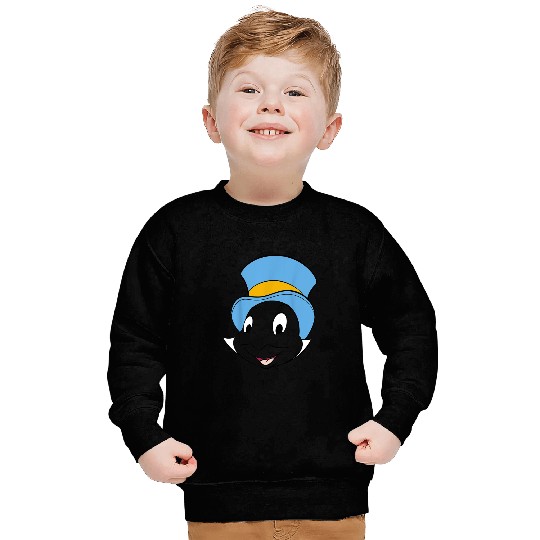 Disney Pinocchio Jiminy Cricket Big Face Sweatshirts