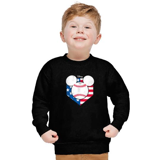 Disney Mickey Baseball Diamond Sweatshirts