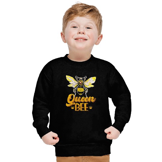 Bee Beekeeping Queen Bee Crown Cute Honey Bee Hive Beekeeping 271 Beekeeper Sweatshirts