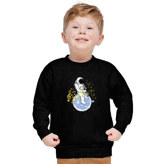 Astronauts Playing Clarinet for Clarinet Player Sweatshirts