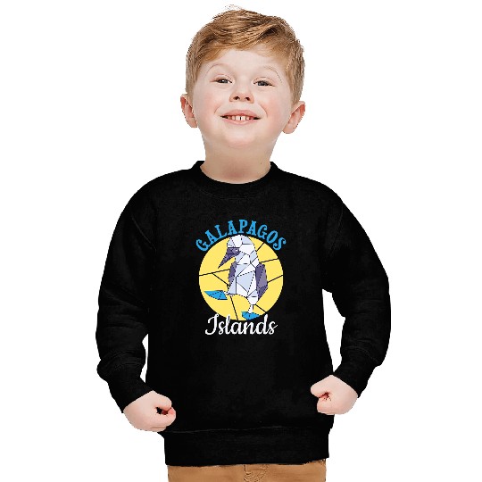 Galapagos Islands Seabird Blue Footed Booby Bird Sweatshirts