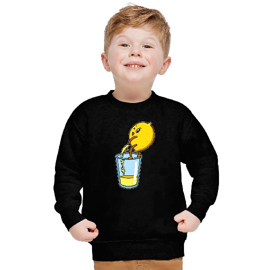 Funny Humor Citrus Lemon Lemonade Making Sweatshirts