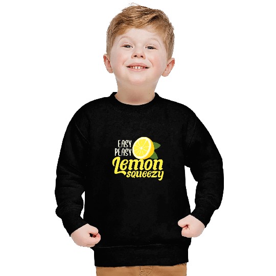 Easy Peasy Lemon Squeezy Funny Lemon Summer Lemonade 1 Sweatshirts