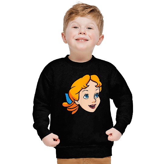 Disneyss Peter Pan Wendy Darling Big Faces Costume Sweatshirts