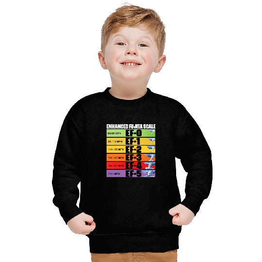 Storm Chasing Enhanced Fujita Scale Tornado Meteorologist 1 Sweatshirts