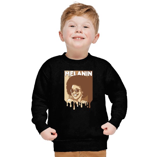 Magic Black Girl Dripping Melanin 5 Sweatshirts