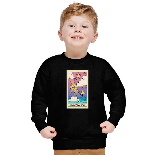 Retro Hippie Tarot Zodiac Sagittarius Sweatshirts